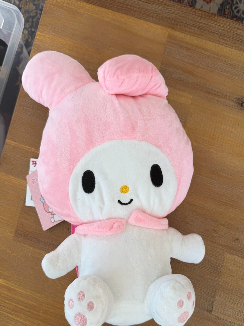 Sanrio My Melody Pink Plush Backpack NWT